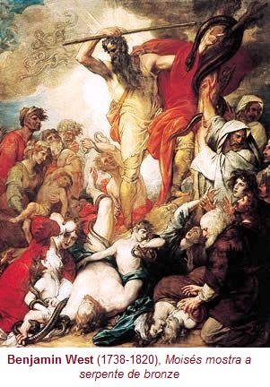 MoisesMostraASerpenteDeBronze