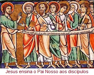 JesusEnsinaOPaiNossaAosDiscipulos