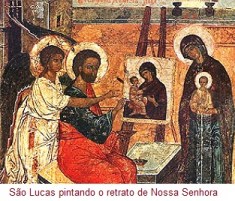 SaoLucasPintandoORetratoDeNossaSenhora