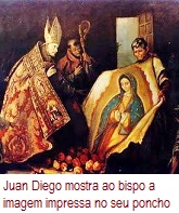 JuanDiegoMostraAoBispoAImagemImpressa